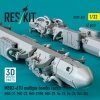 RESKIT RS32-0557 MBD2-67U multiple bombs racks (2 pcs) (MiG-21, MiG-23, MiG-27(М), MiG-29, Su-25, Su-24, Yak-38) (3D Printed) (1/32)